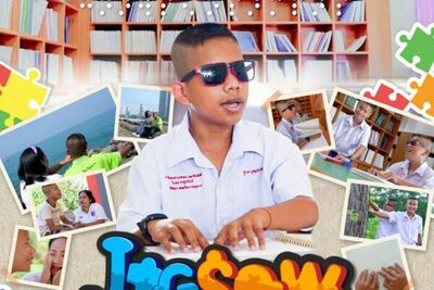 Jigsaw : The touch book reader